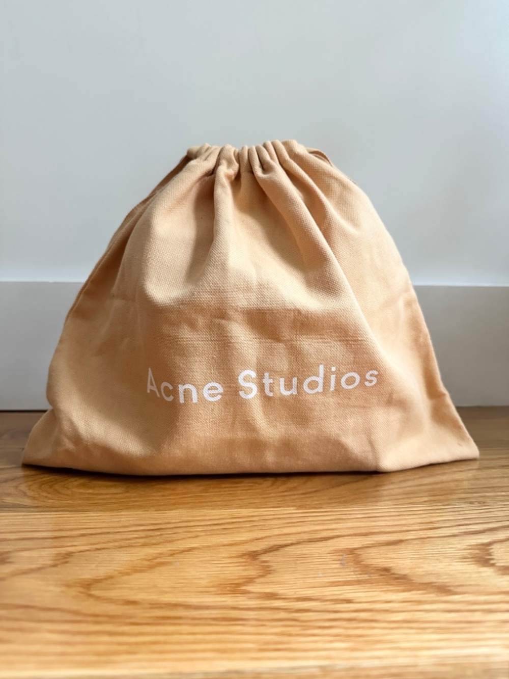ACNE Musubi Camera Bag / White Cream (Sand Beige) - Picture 9 of 12